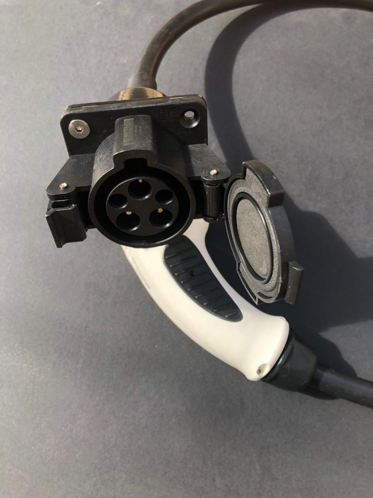 tesla charge point adapter